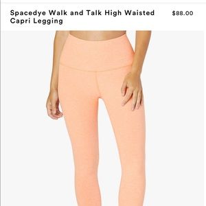 Beyond Yoga Spacedye High-Wasted Capri Leggings